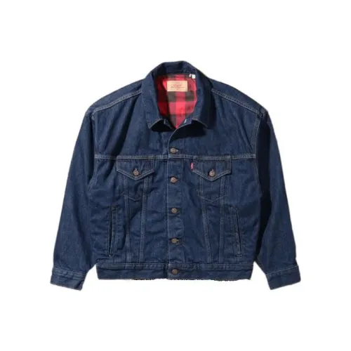 Levis Blue Men's Jackets Левис Синий Мужские Куртки