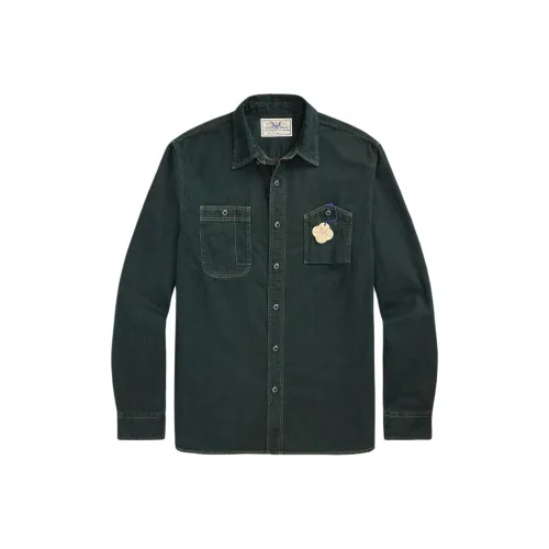 DOUBLE RL Denim Jacket Men's Blue