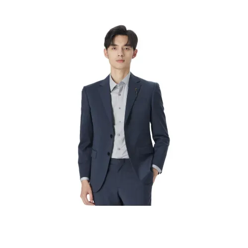 ZIOZIA Бизнес-костюм мужской угольно-серый