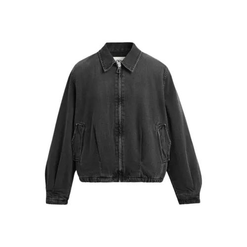 ZARA Черные Мужские Джинсовые Куртки
