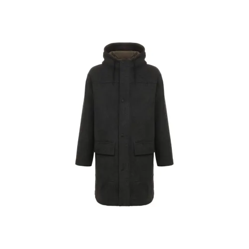 A.P.C Серый Мужской Пальто