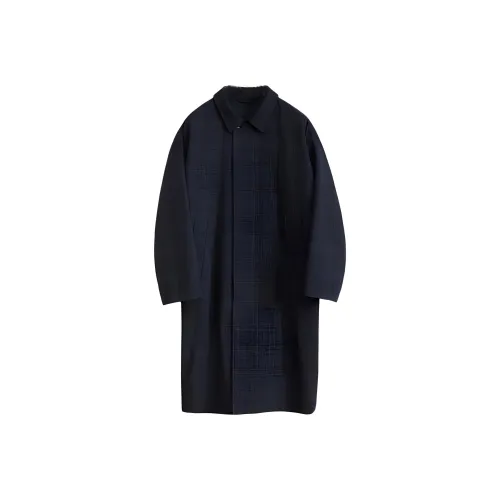 Lemaire SS24 Пальто Унисекс Морской Синий