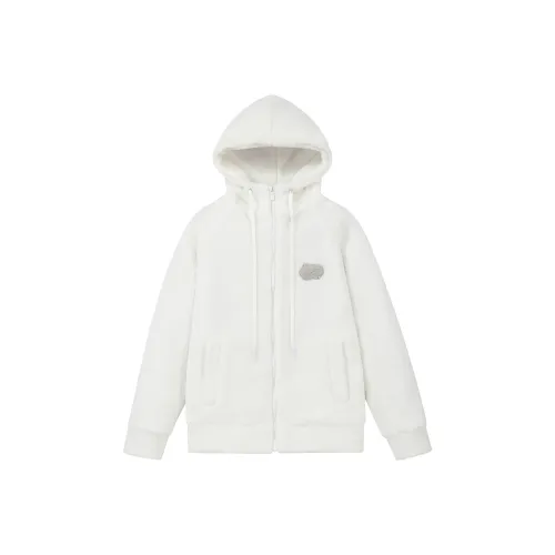HELIPORT Loose Fit Утолщенный And Fleece-Lined Workwear Jacket Unisex White