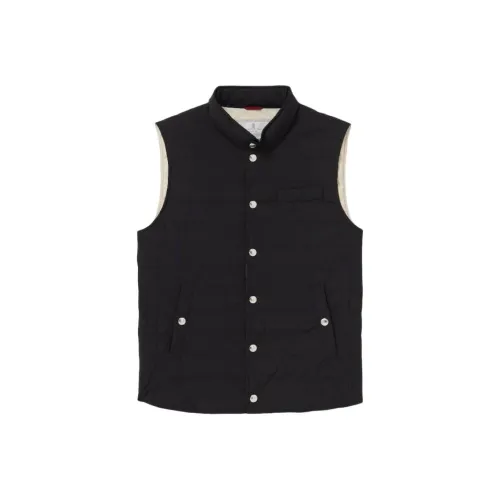 BRUNELLO CUCINELLI Жилет Мужской Черный