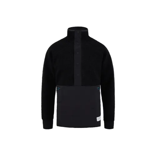 New Balance District Vision Velvet Jacket Мужской Черный