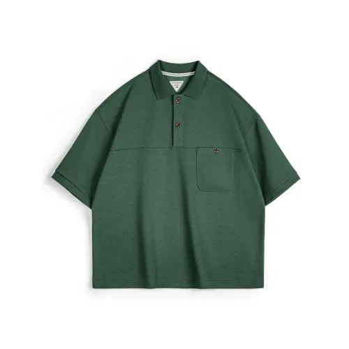 MADEN Basic Minimalist T-Shirt Мужская Wilderness Зеленый