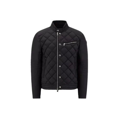 MONCLER Черный Мужской Пуховик