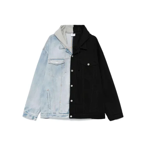 Vetements FW24 Denim Jacket Unisex Light Blue Vetements FW24 Деним Куртка Унисекс Светло-Синий