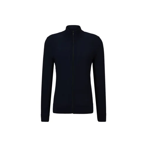 Hugo Boss Темно-синие мужские куртки