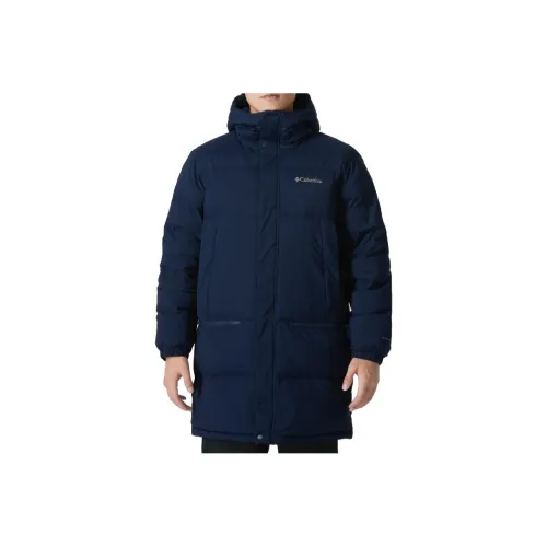 Коллаборация Columbia City Outdoor Collection Темно-синий Синий Мужской Пух