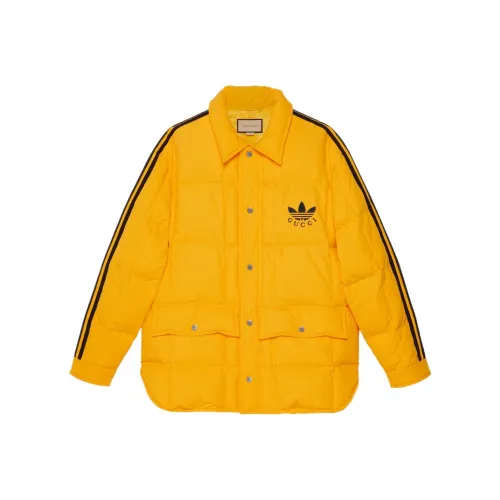 GUCCI Желтая унисекс объемные куртки (пуфы)