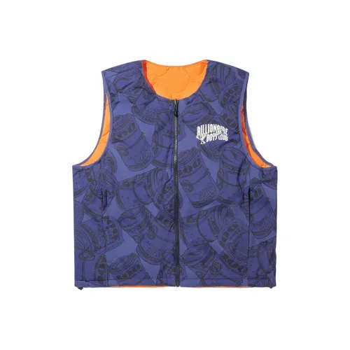 LINING x BILLIONAIRE BOYS CLUB Жилет Мужской Сумеречный Синий С принтом по всей поверхности