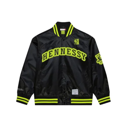 MITCHELL NESS x Hennessy SS24 Куртки и Пальто Унисекс Черный