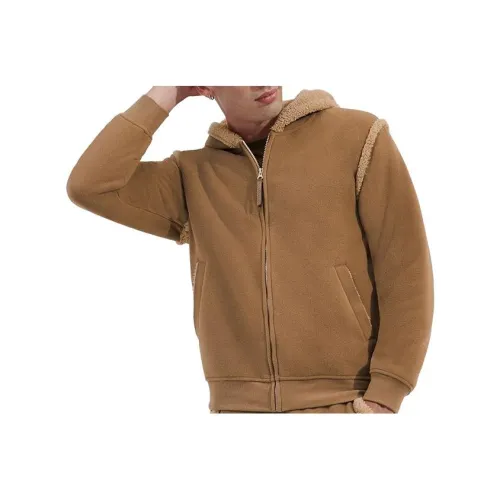 UGG FW23 Куртки и пальто Мужской Каштановый