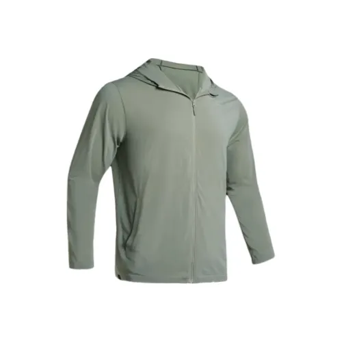 DECATHLON Бледно-зеленый Мужская одежда для защиты от солнца