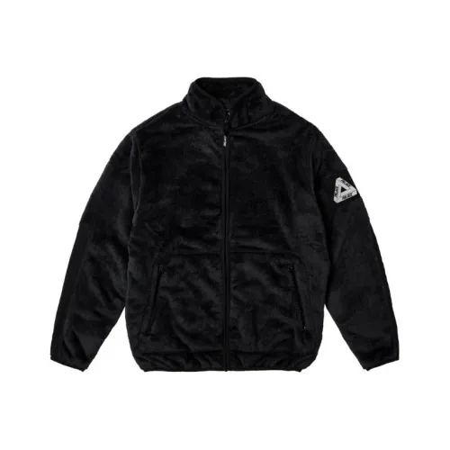 PALACE ULTIMO Series FW23 Velvet feel Coat Unisex Black