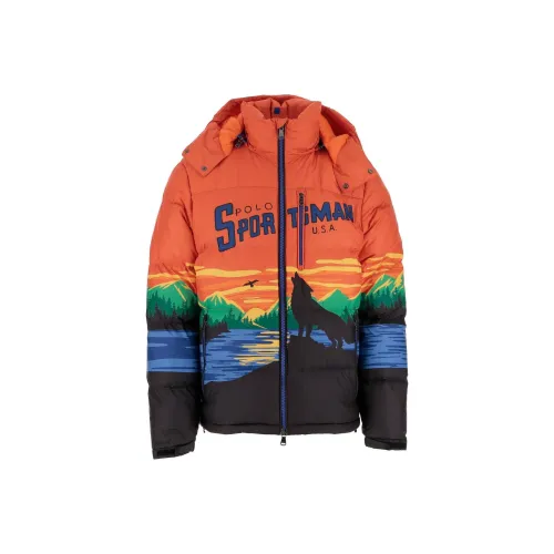 Polo Ralph Lauren Куртки и Пальто Мужской Оранжевый