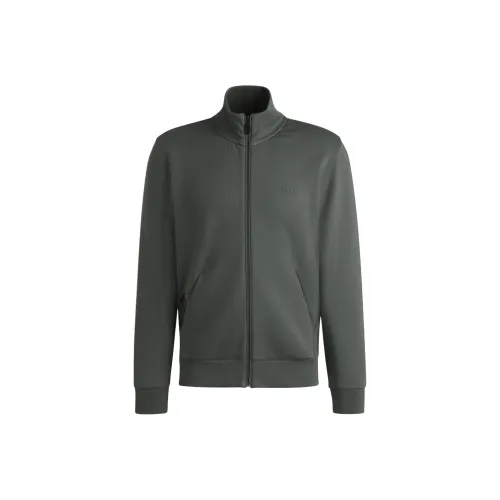 Hugo Boss FW24 Куртки и Пальто Мужской Серый