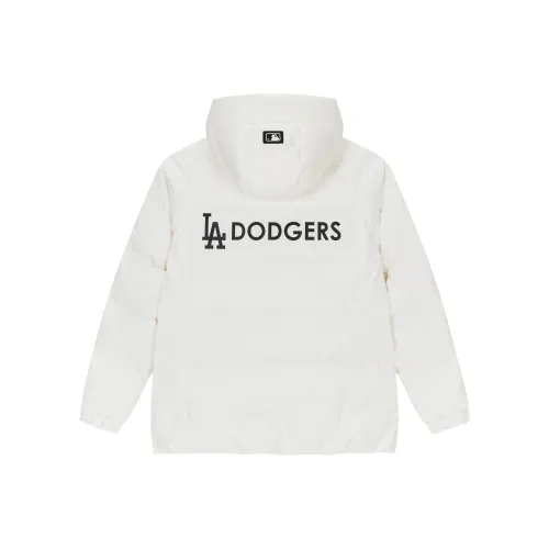 MLB Los Angeles Dodgers Белая унисекс пуховая куртка