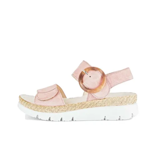 Gabor Модный One Ремень Сандалии 4CM Женские Розовый