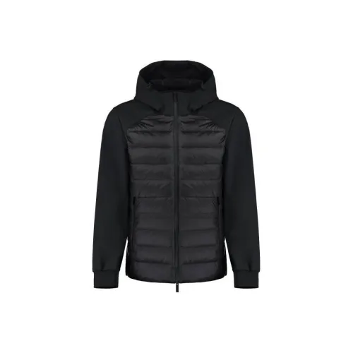 WOOLRICH Черный Мужской Пуховик