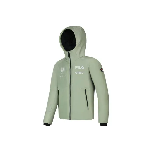FILA Pearl Green Men's Down Jackets