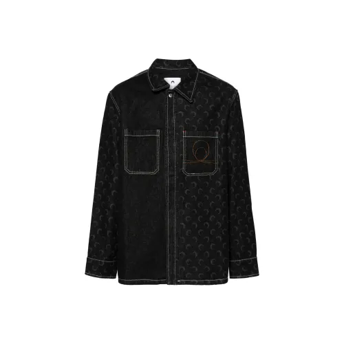 Marine Serre FW24 Denim Jacket Men's Black