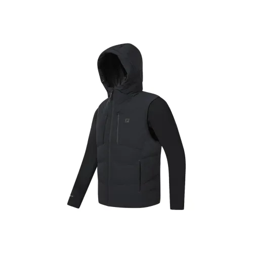 FILA Глубокий Черный Мужской Пуховик