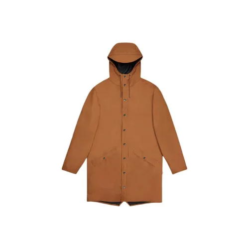 Rains Куртки Пальто Унисекс Ржавый