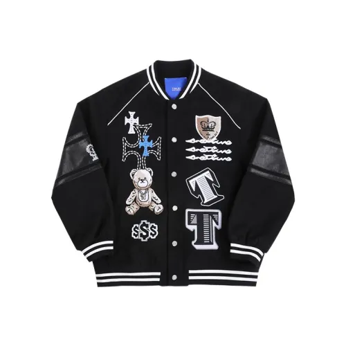 TSMLXLT Midnight Black Унисекс Бейсбольные Джерси