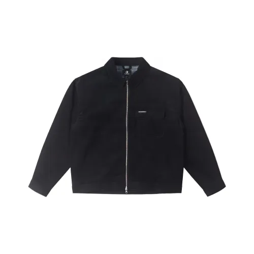 Конверс Черные Мужские Куртки