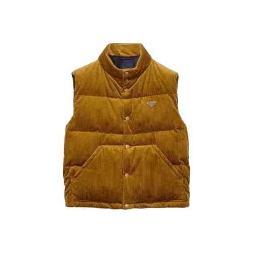 PRADA Ячмень Мужские Жилеты