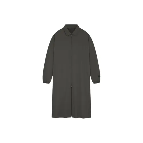Fear of God Essentials SS24 Ink Black/INK Мужское пальто