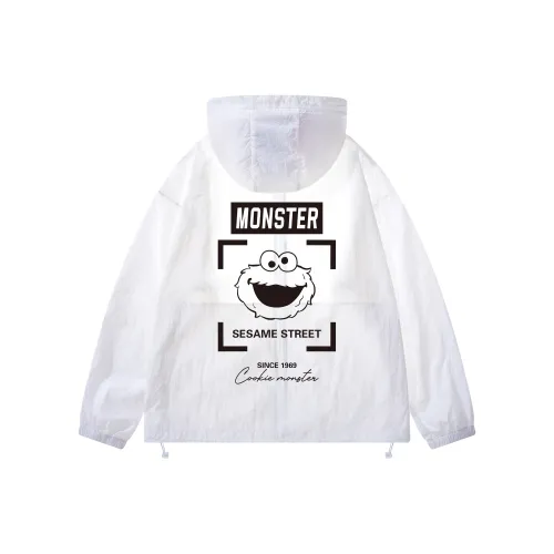 SESAME STREET Ветрозащитный защита от ультрафиолета одежда с защитой от солнца унисекс