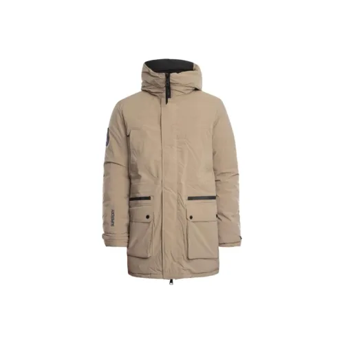 SUPERDRY Куртки и Пальто Мужской Светлый Умбра