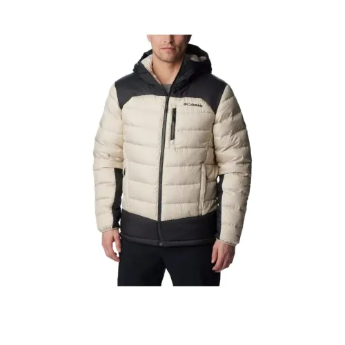 Columbia совместный бренд Мужской Autumn Park™ пуховик с капюшоном куртка куртки и пальто мужской черный абрикосовый