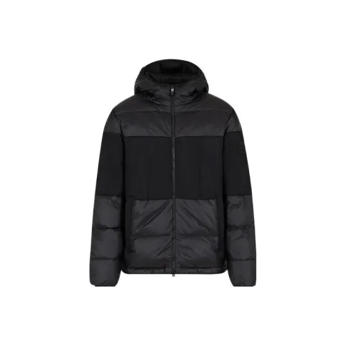 EMPORIO ARMANI EA7 FW23 Пуховик Мужской Черный