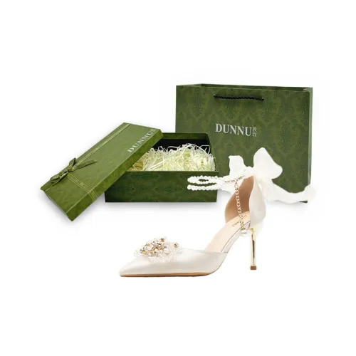 Dunnu Узкий каблук Высокие каблуки Женские Абрикос