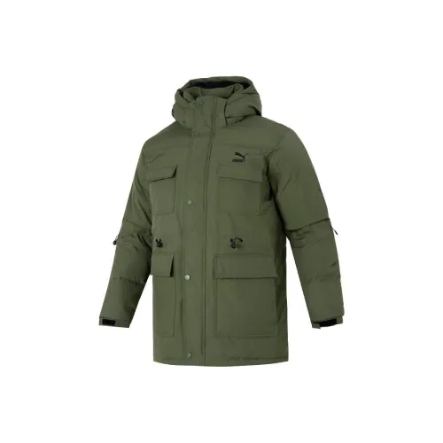PUMA Brenner Куртка Унисекс Армейский зеленый