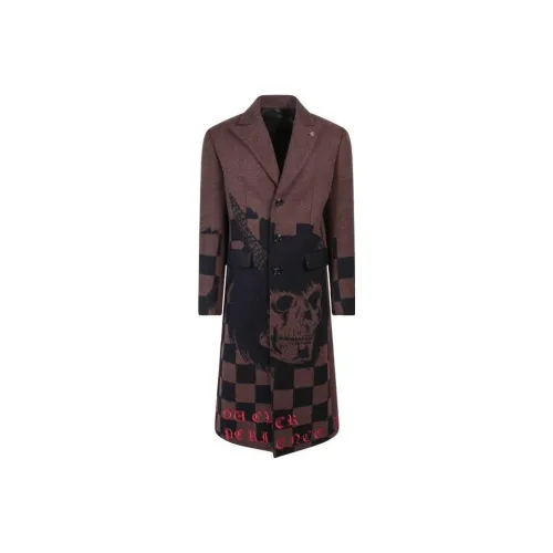 AMIRI Мужское пальто коричневого цвета