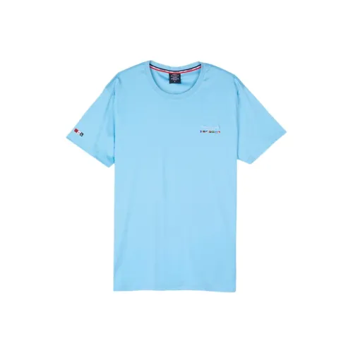 GOOD LUCK GLADIUS Рубашка Мужская Небесно-голубая