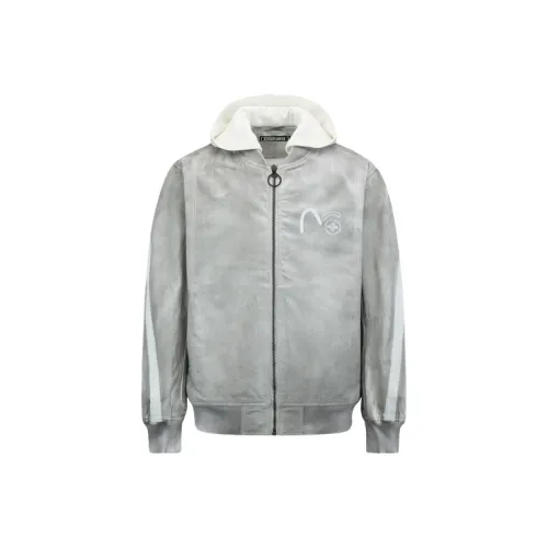 EVISU Светло-серые мужские куртки