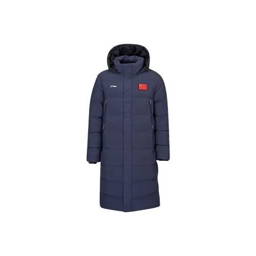 Подкладка Badminton series пуховик мужской синий