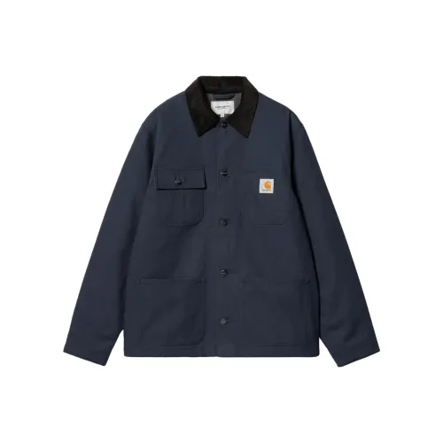 Carhartt WIP Blue Men's Jackets Кархартт WIP Синий Мужские Куртки