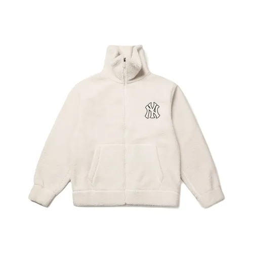 MLB Белый Унисекс Бархатные Куртки