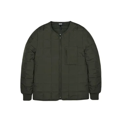Rains Куртки и Пальто Мужской Оливково-зеленый