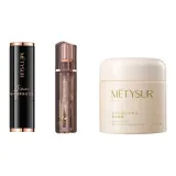 Помада (05# Розовый Камея Коричневая) + Блеск для губ + Крем для лица