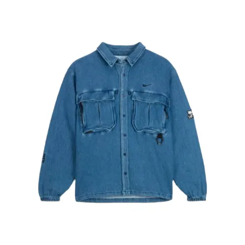 Nike NOCTA Опал Деним Куртка Унисекс Синий
