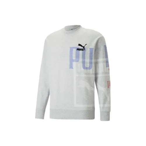 PUMA Серый 04 Мужские Свитшоты