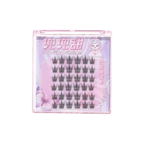 DOUDOUTIAN Клеящиеся ресницы для женщин